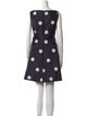 Kate Spade New York Polka Dot Print Mini Dress