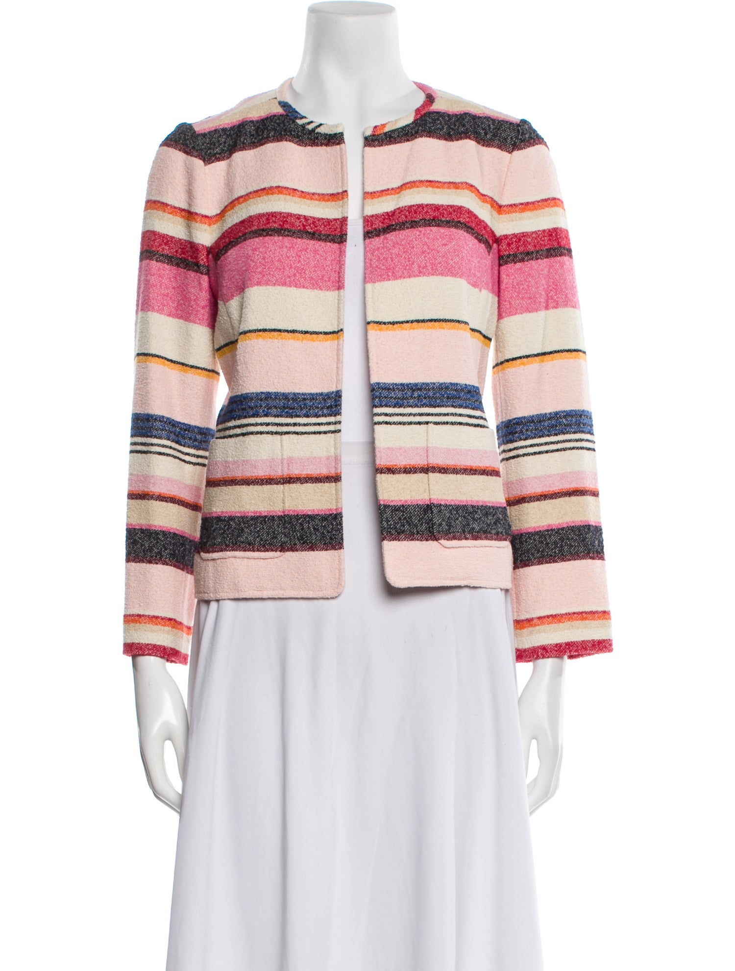 Kate Spade New York Striped Evening Jacket
