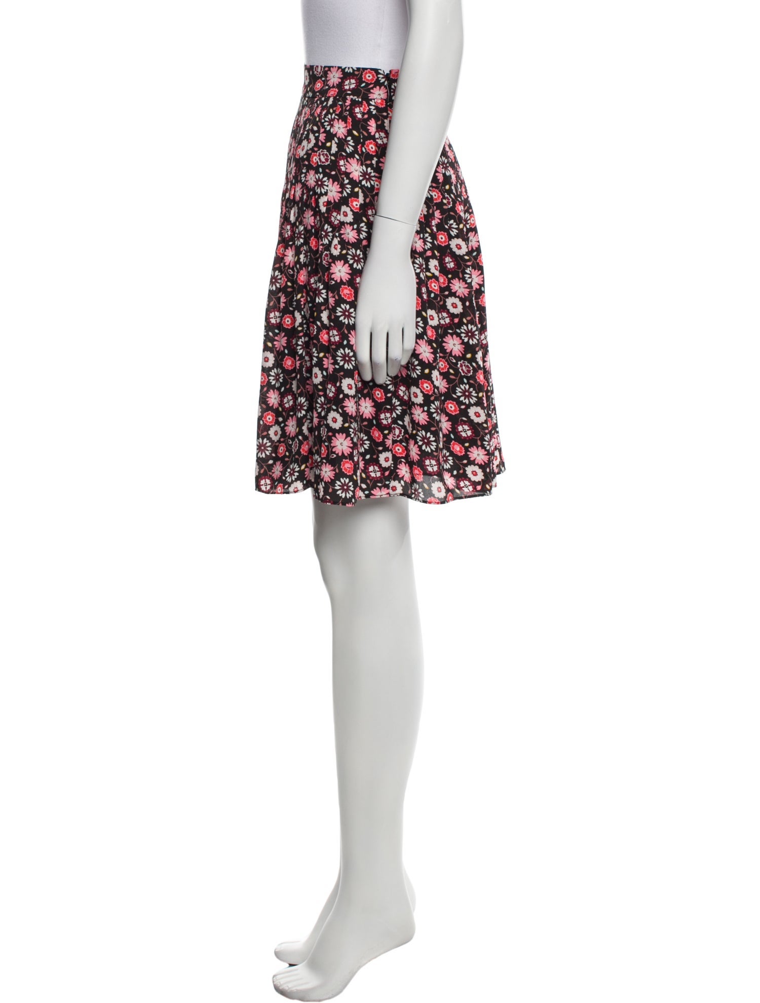 Kate Spade New York Floral Print Knee-Length Skirt