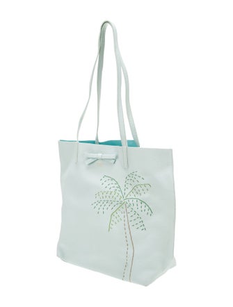 Kate Spade New York Leather On Purpose Leather Palm Tree Tote