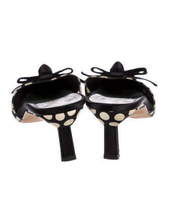 Kate Spade New York Printed Bow Accents Mules