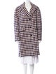 Kate Spade New York Wool Houndstooth Print Coat