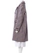 Kate Spade New York Wool Houndstooth Print Coat