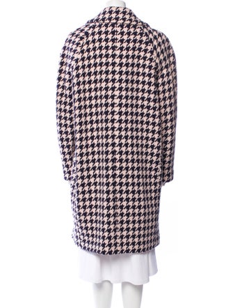 Kate Spade New York Wool Houndstooth Print Coat