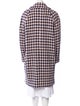 Kate Spade New York Wool Houndstooth Print Coat