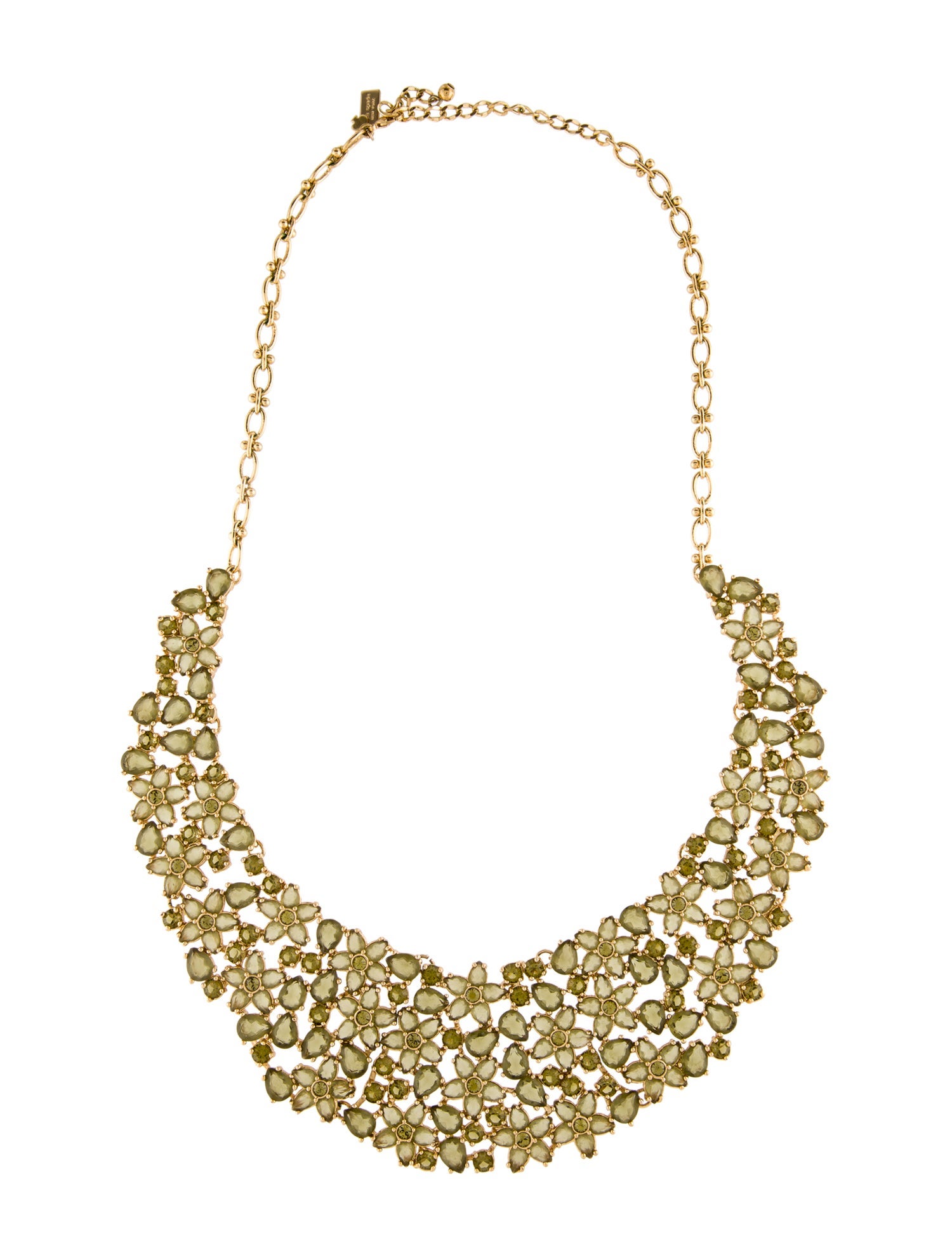 Kate Spade New York Crystal Flower Collar Necklace