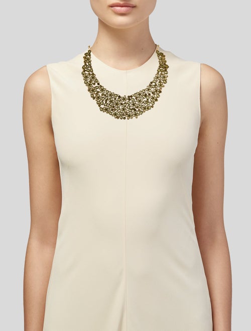 Kate Spade New York Crystal Flower Collar Necklace