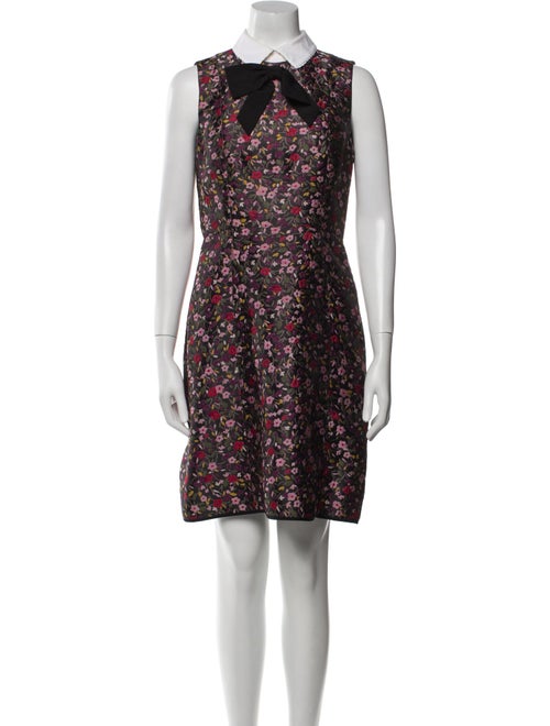 Kate Spade New York Floral Print Mini Dress