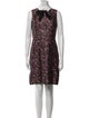 Kate Spade New York Floral Print Mini Dress