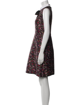 Kate Spade New York Floral Print Mini Dress