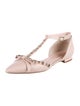 Kate Spade New York Leather Crystal Embellishments D'Orsay Flats
