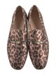 Kate Spade New York Leather Animal Print Loafers