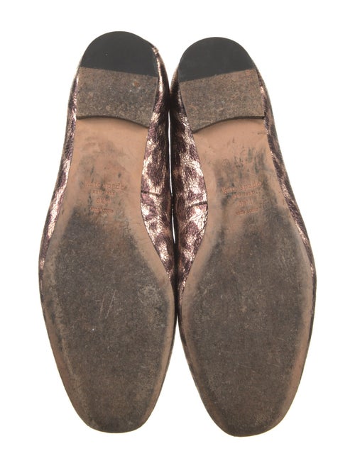 Kate Spade New York Leather Animal Print Loafers