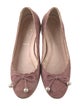 Kate Spade New York Suede Bow Accents Ballet Flats