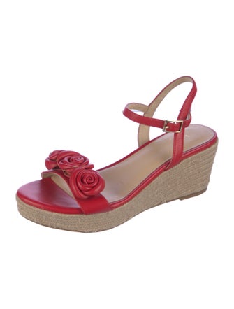 Kate Spade New York Leather Espadrilles