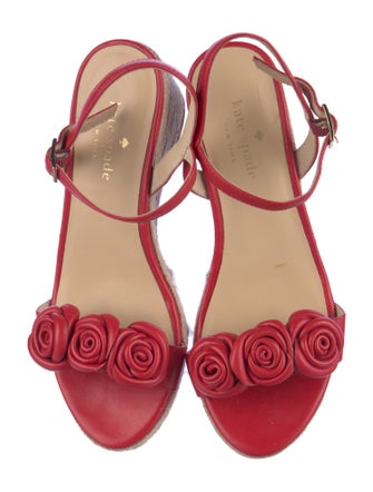 Kate Spade New York Leather Espadrilles