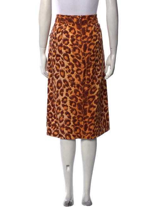 Kate Spade New York Animal Print Knee-Length Skirt