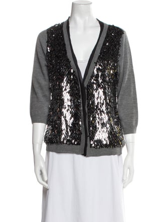 Kate Spade New York Wool V-Neck Sweater