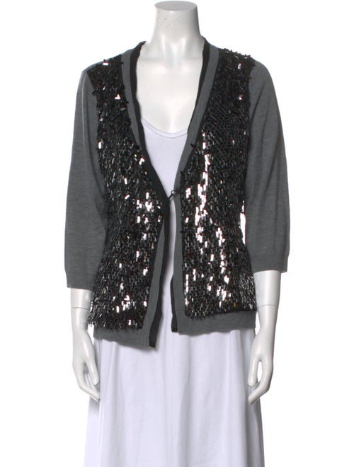 Kate Spade New York Wool Open Front Sweater