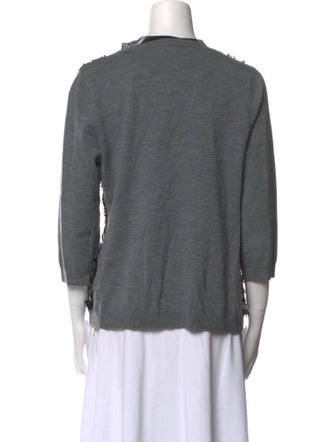 Kate Spade New York Wool Open Front Sweater