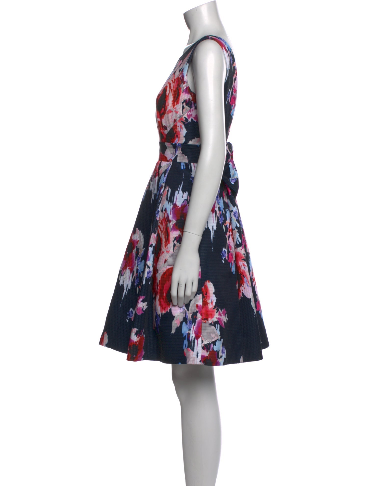 Kate Spade New York Floral Print Mini Dress
