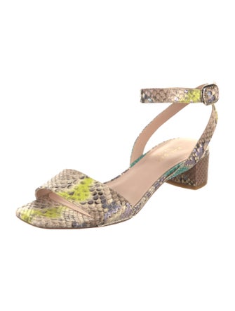 Kate Spade New York Snakeskin Animal Print Sandals