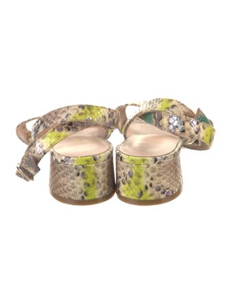Kate Spade New York Snakeskin Animal Print Sandals