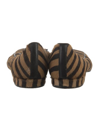 Kate Spade New York Leather Animal Print Flats