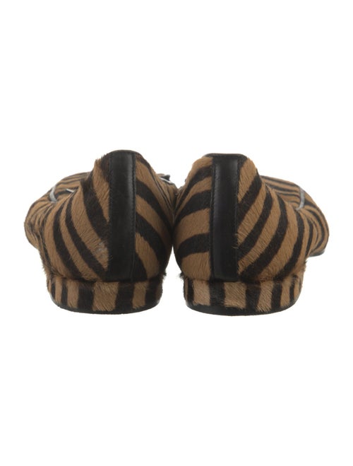 Kate Spade New York Leather Animal Print Flats