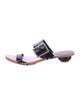 Kate Spade New York Patent Leather Studded Accents Slides