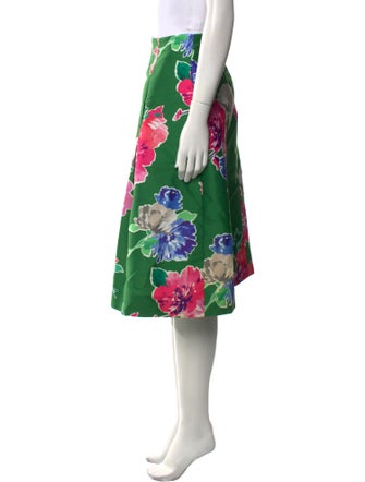 Kate Spade New York Floral Print Knee-Length Skirt
