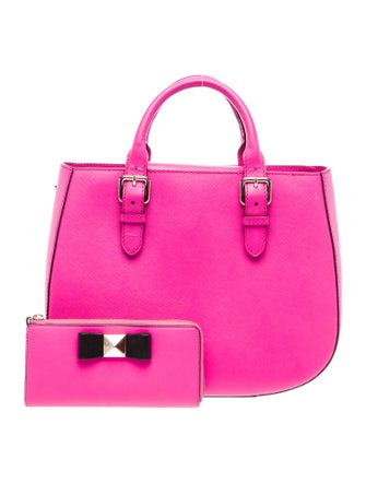 Kate Spade New York Leather Top Handle Bag
