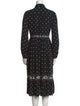 Kate Spade New York Printed Midi Length Dress