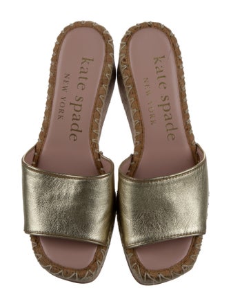 Kate Spade New York Leather Slides