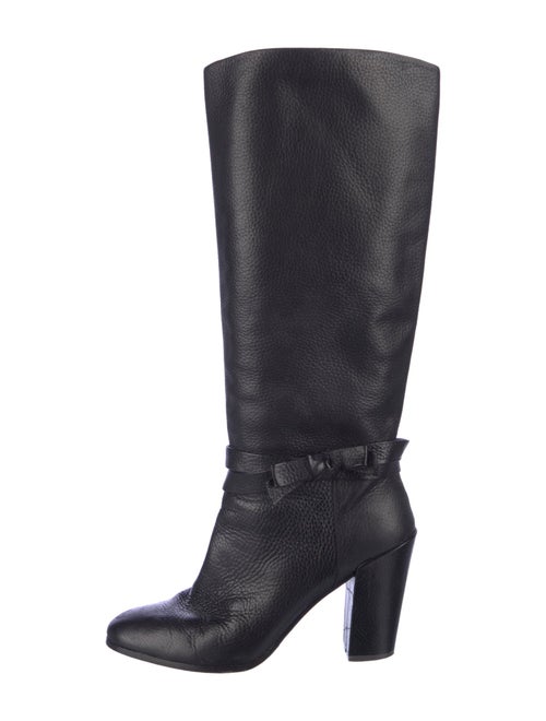 Kate Spade New York Leather Bow Accents Boots