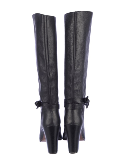 Kate Spade New York Leather Bow Accents Boots