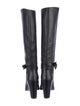 Kate Spade New York Leather Bow Accents Boots