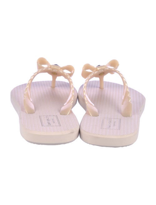 Kate Spade New York Rubber Bow Accents Flip Flops