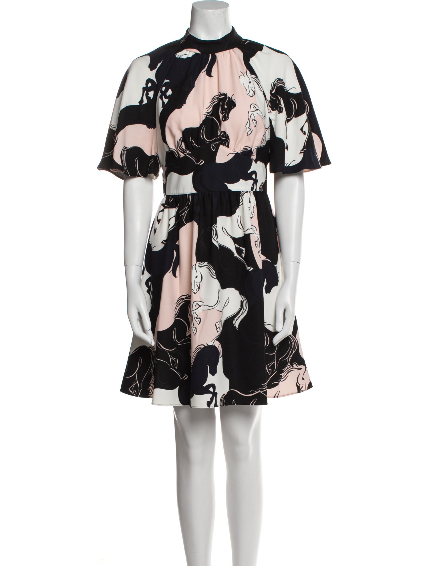Kate Spade New York Floral Print Mini Dress
