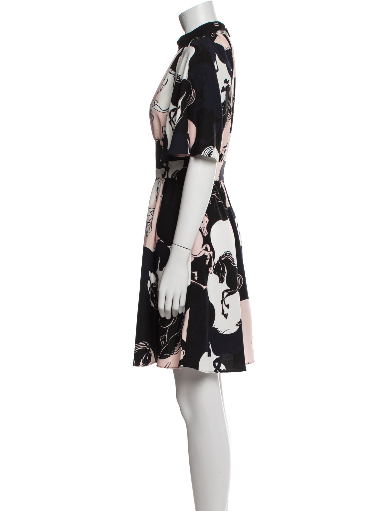 Kate Spade New York Floral Print Mini Dress