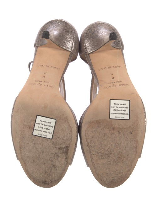 Kate Spade New York Leather T-Strap Sandals