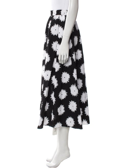 Kate Spade New York Floral Print Midi Length Skirt
