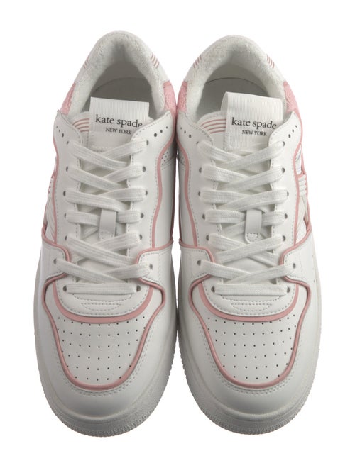 Kate Spade New York Leather Graphic Print Sneakers
