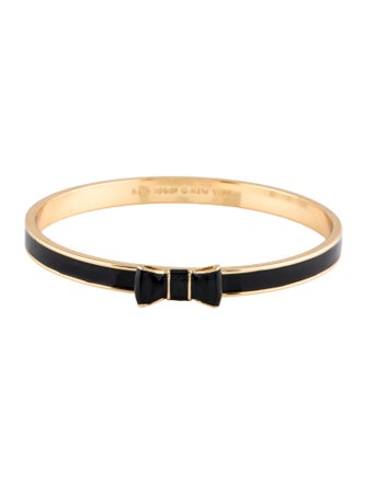 Kate Spade New York Enamel Bow Bangle Bracelet