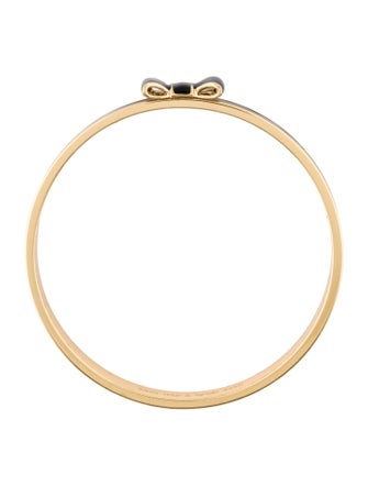 Kate Spade New York Enamel Bow Bangle Bracelet