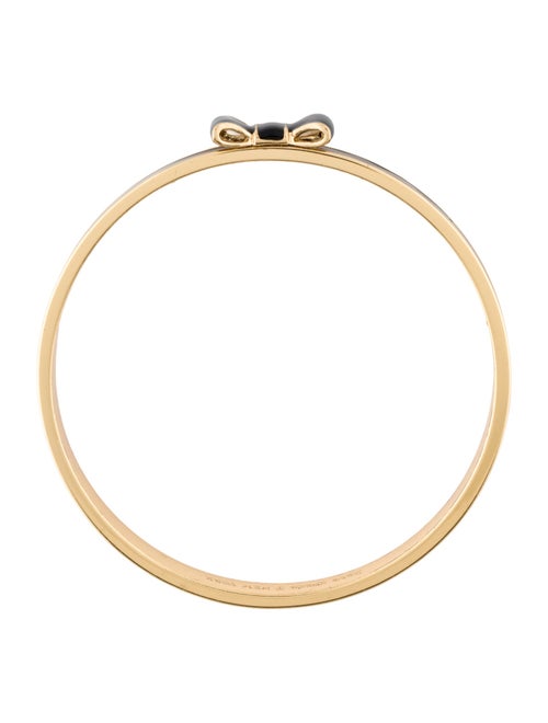 Kate Spade New York Enamel Bow Bangle Bracelet