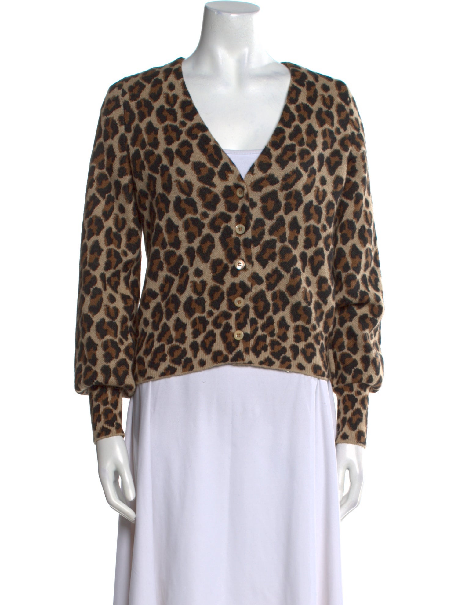 Kate Spade New York Alpaca Animal Print Sweater