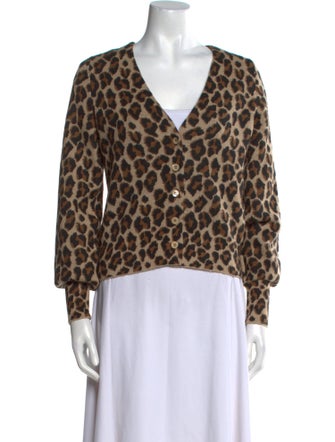 Kate Spade New York Alpaca Animal Print Sweater