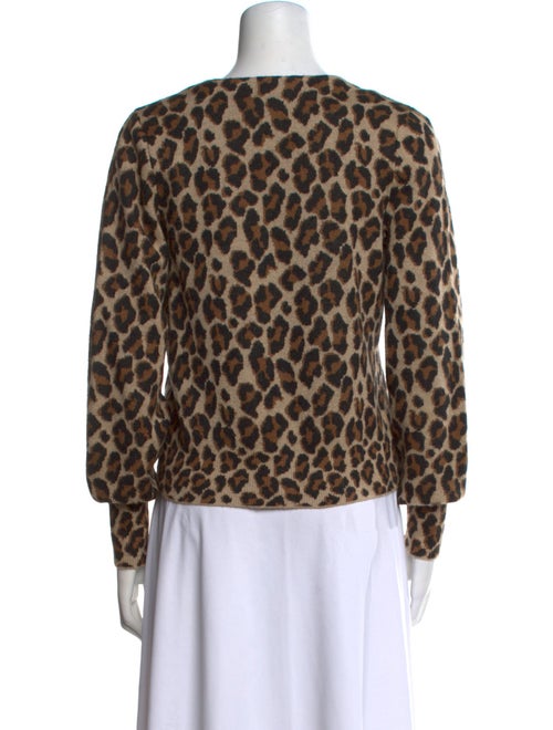 Kate Spade New York Alpaca Animal Print Sweater