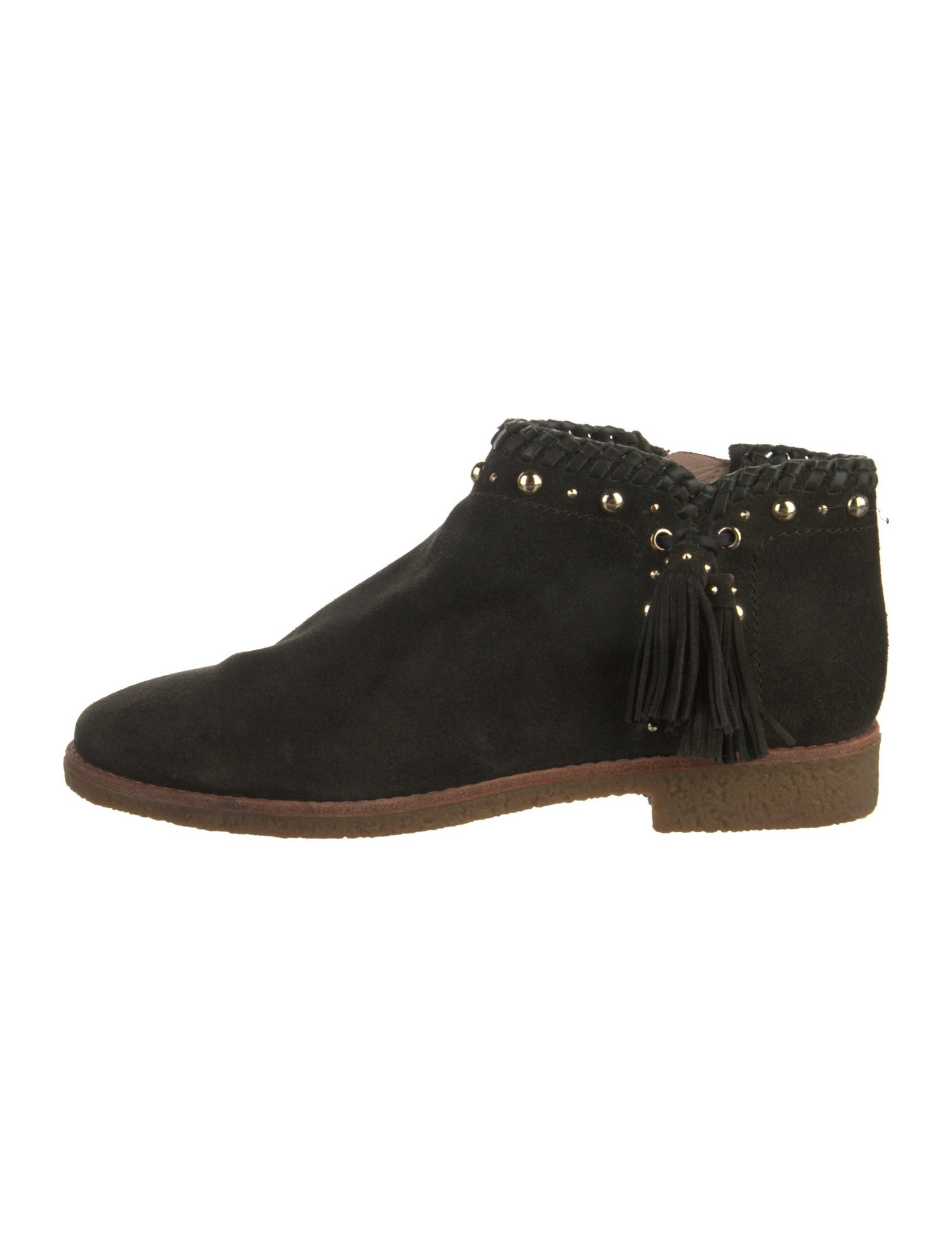 Kate Spade New York Suede Whipstitch Trim Boots